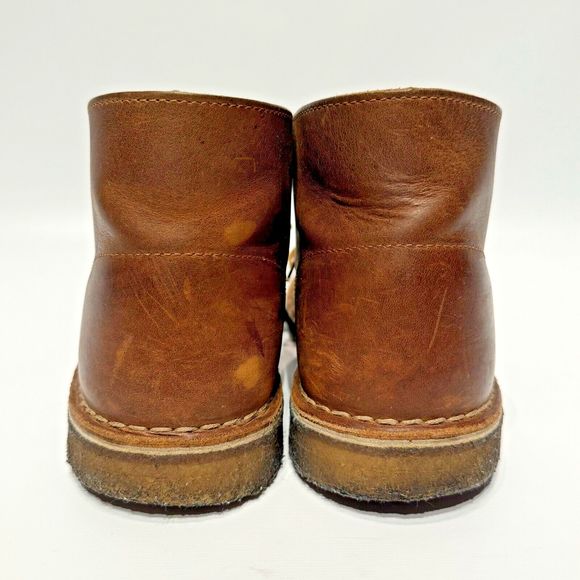 Clarks Originals Desert Boot Chukka Brown Leather Crepe Soles Men’s Size 9M main image 14